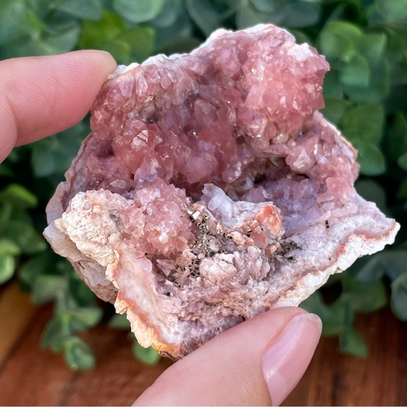 Pink Amethyst Geode From Argentina - Picture 4 of 14